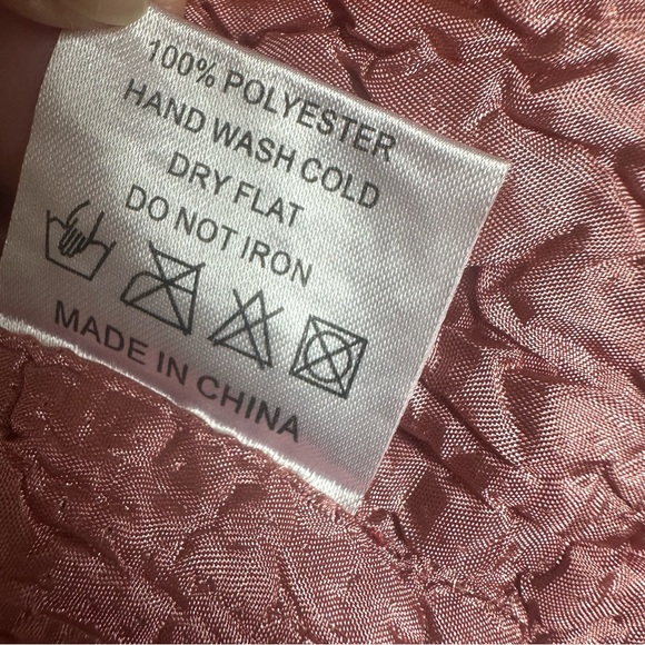 VTG DB Sport Crinkle Shacket Blazer Wms L Glitter Buttons‎ Satin Lined Geometric - Picture 10 of 10